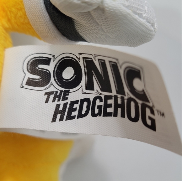 SONIC THE HEDGEHOG TAILS PLUSH TOY 9" - Picture 4 of 7